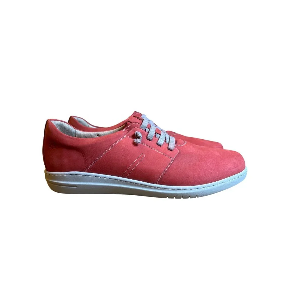 Hartjes XS Size 10 Flex Coral Nubuck Oxford Austria NWOB Comfort Cork‎ Footbed